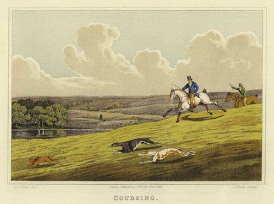 Course (chromolithographie) - Henry Thomas Alken